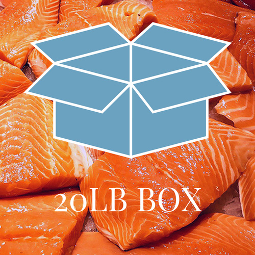 20lb Sockeye Salmon Box