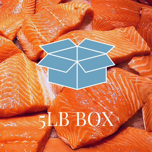 5lb Sockeye Salmon Box - $90 (+$100 shipping*)